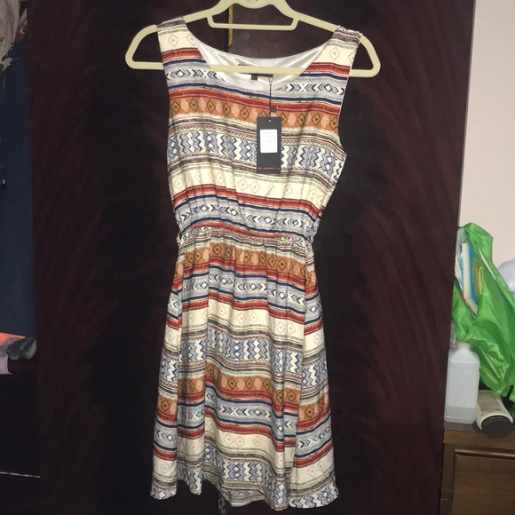 Dresses & Skirts - Tribal Print Dress. Size Small/Medium